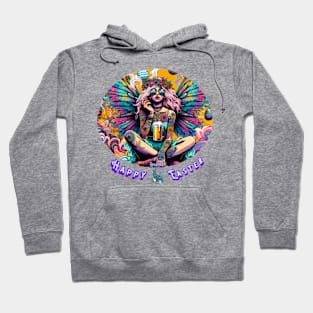 Psychedelic Swampfairy Easter Hoodie